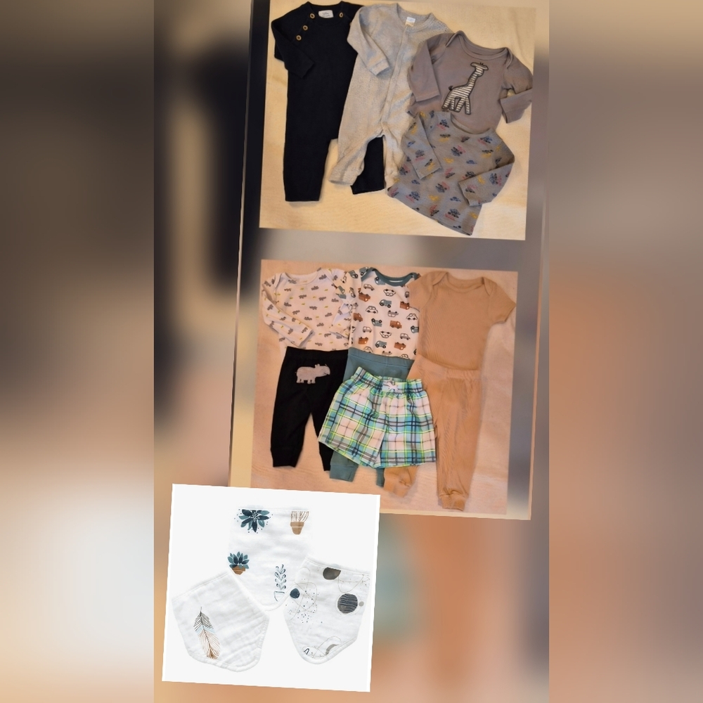 Bundle Of Baby Boys Clothing Size 6-9 Months